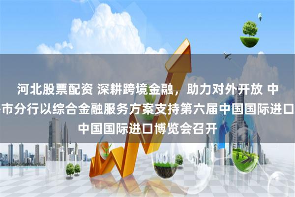 河北股票配资 深耕跨境金融，助力对外开放 中国银行上海市分行以综合金融服务方案支持第六届中国国际进口博览会召开