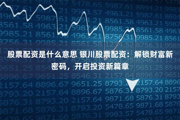 股票配资是什么意思 银川股票配资：解锁财富新密码，开启投资新篇章